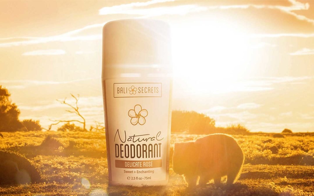 Hello Australia. Bali Secrets Natural Deodorant rollin’ out down under.